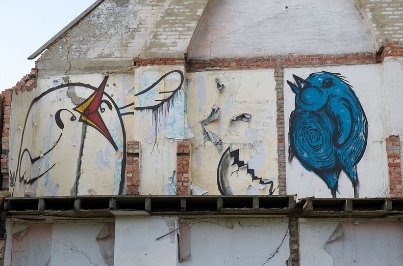 The Doomed Village of Doel And Its Amazing Street Art