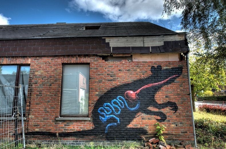 The Doomed Village of Doel And Its Amazing Street Art