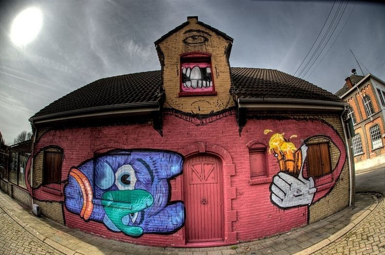 The Doomed Village of Doel And Its Amazing Street Art