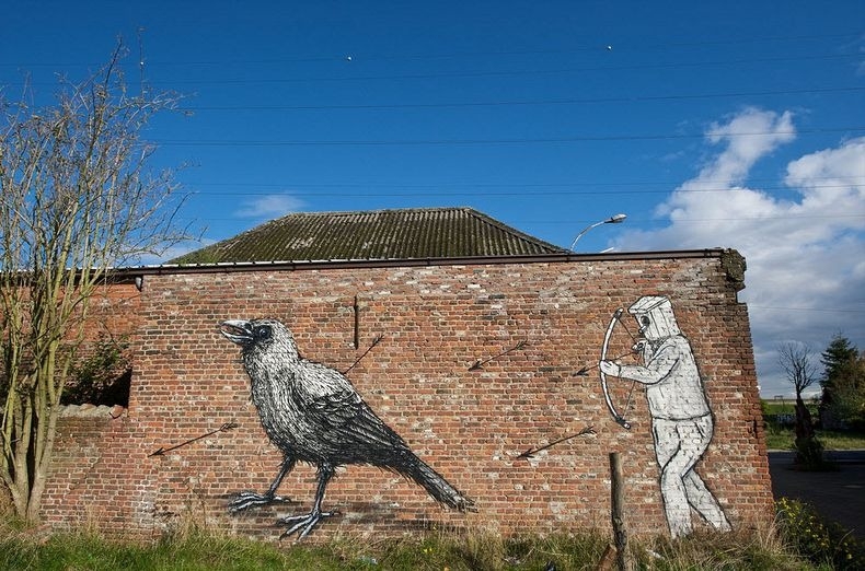 The Doomed Village of Doel And Its Amazing Street Art