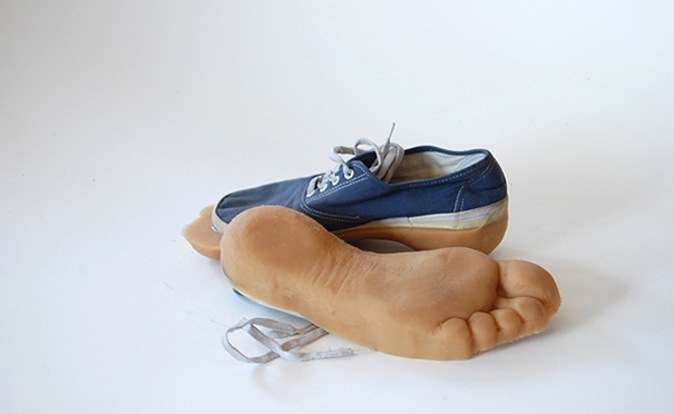 Animal Footprint Shoes by Maskull Lasserre 