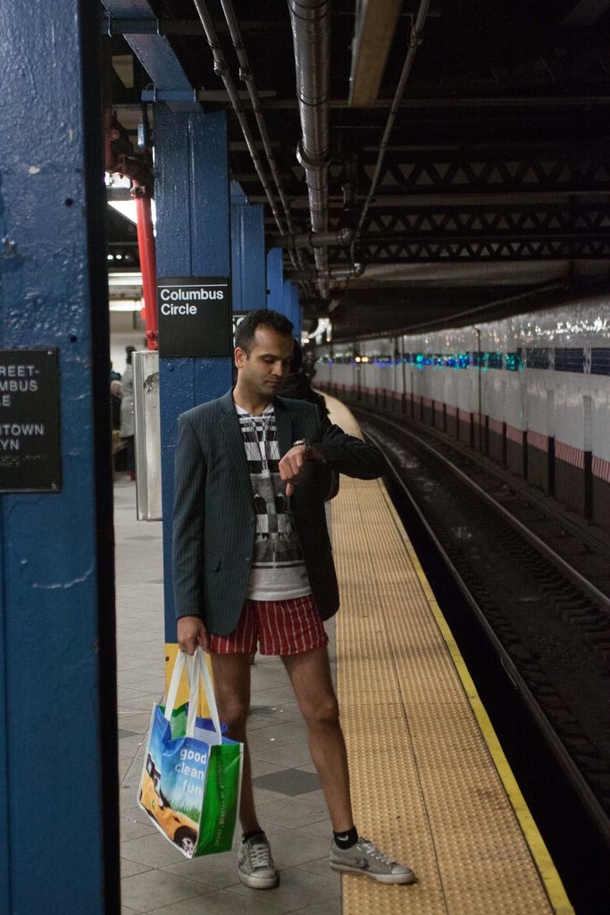 No Pants Subway Ride 2013 