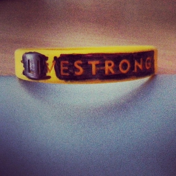 Former Lance Armstrong Fans Defacing Their Livestrong Gear