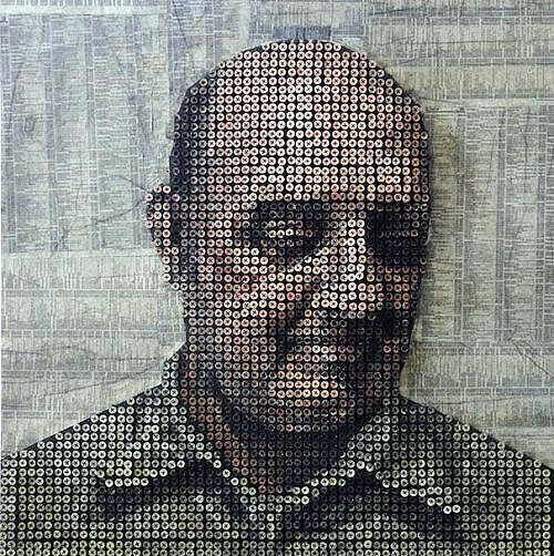 Majestic Portraits Made Entirely From Screws 