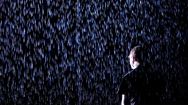 Mysterious "Rain Room" Actually Keeps You Dry...?