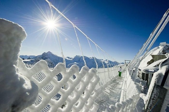 The Highest Suspension Bridge in Europe 