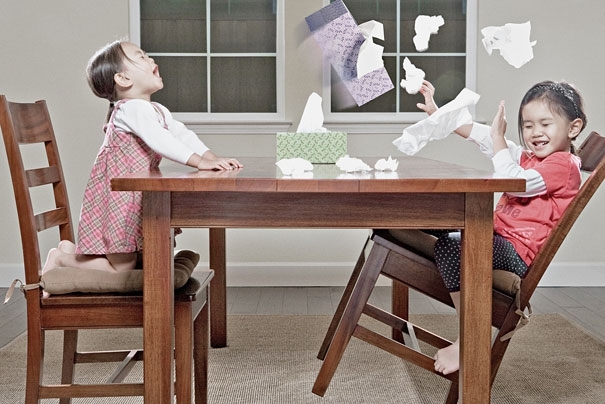 Creative Dad Takes Crazy Photos Of Daughters 