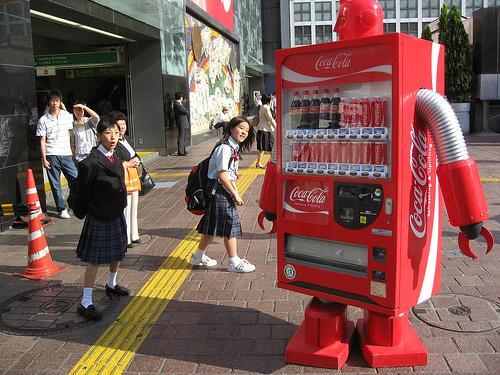 Coke Robot Vending Machine