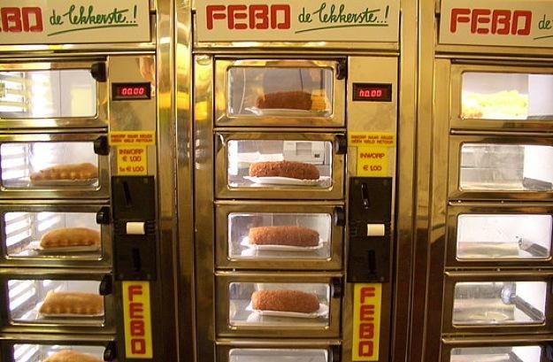 Hot Bread Vending Machine