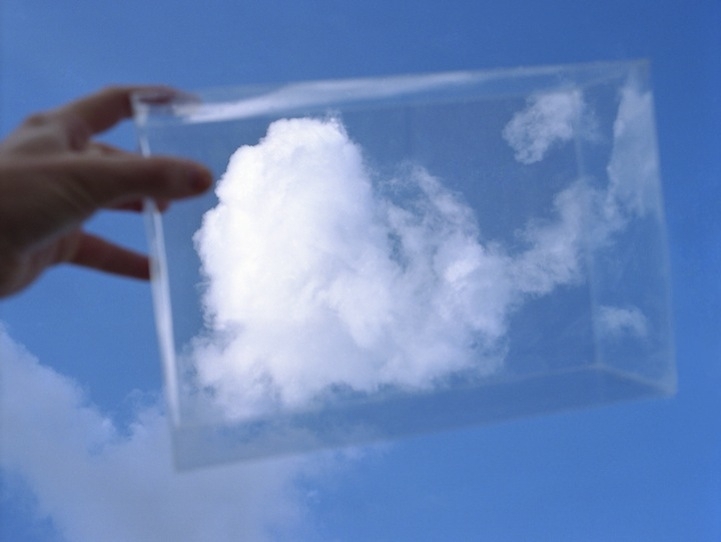 Photographer Captures Fluffy Clouds in Glass Boxes 