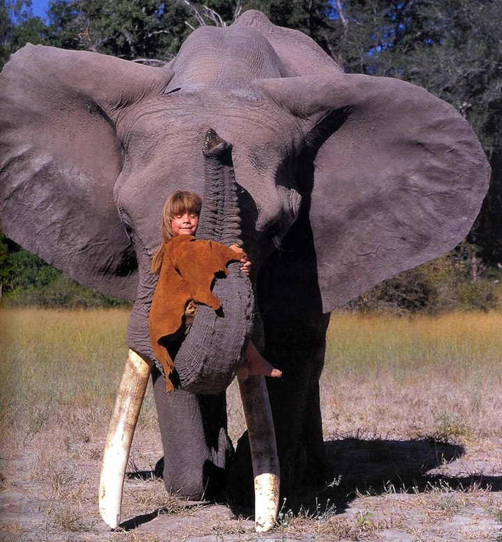Young Girl Who's Best Friends with African Wildlife 