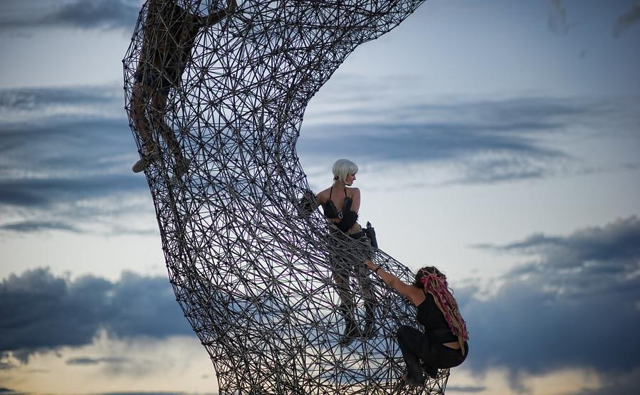 Burning Man Amazing Sculptures