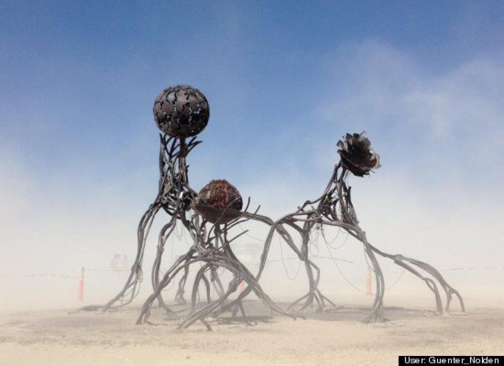 Burning Man Amazing Sculptures