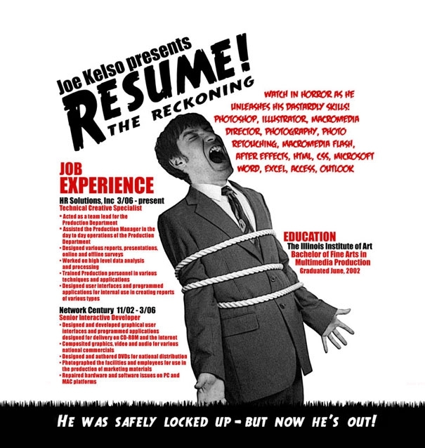 15 Cool and Creative Resumes 