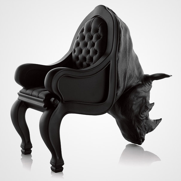 Frighteningly Realistic Animal Chairs by Maximo Riera