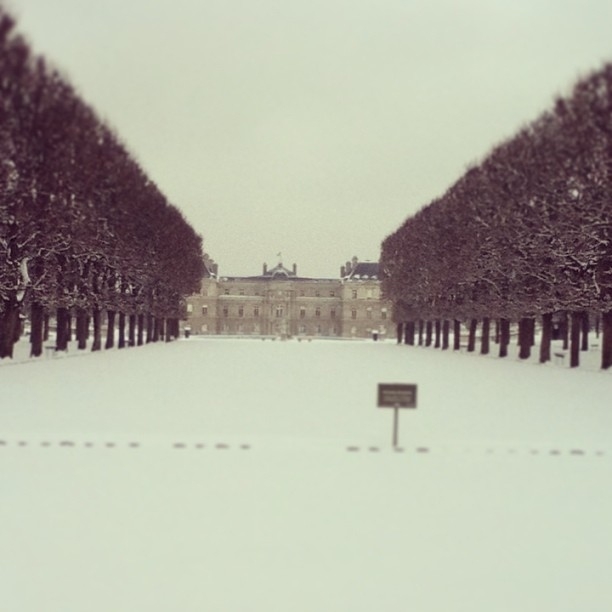 Beautiful Pictures Of Paris Under Snow