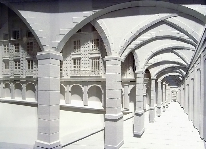 Architect Constructs 3D Cityscape Paper Sculptures 