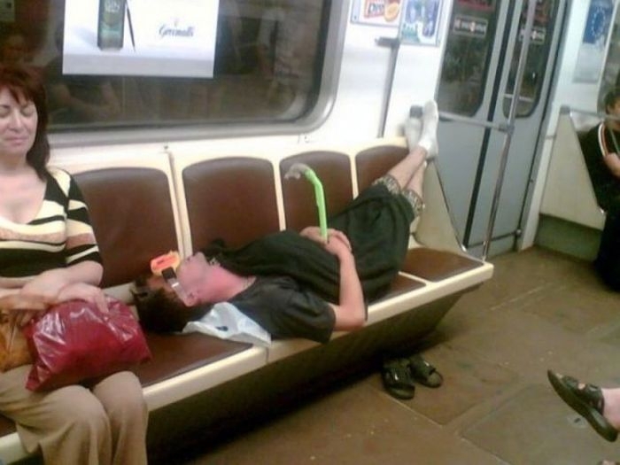 Strange Passengers of Public Transport