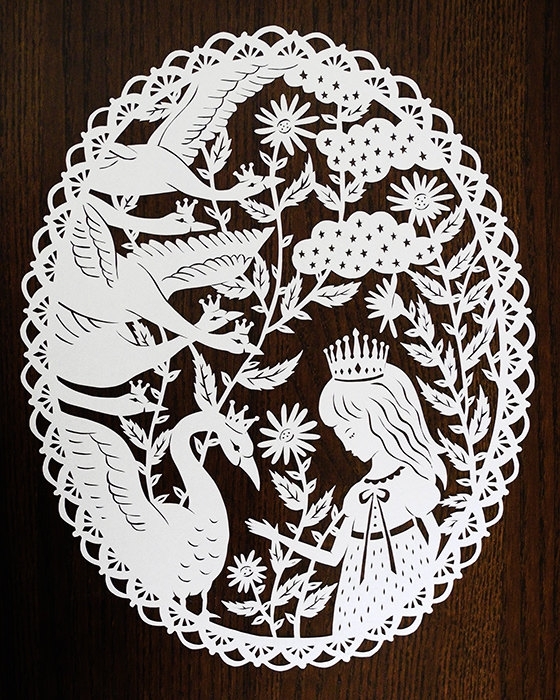 Enchantingly Intricate Papercuts Inspired by Fairy Tales