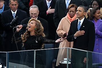 Beyonce Lip Synced at the Inaguration