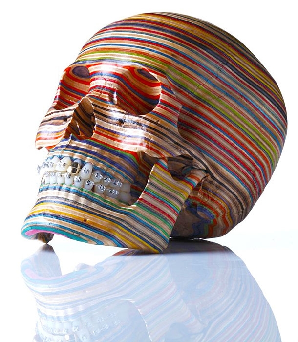 Skateboards Transformed Into Immensely Beautiful Sculptures 