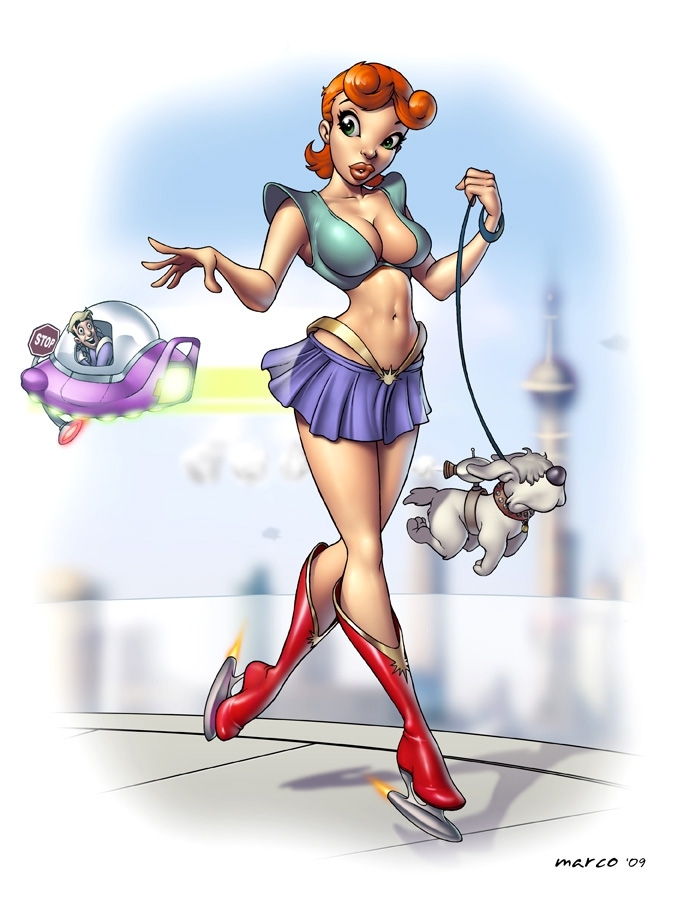 Awesome Geeky Pin-Up Art!