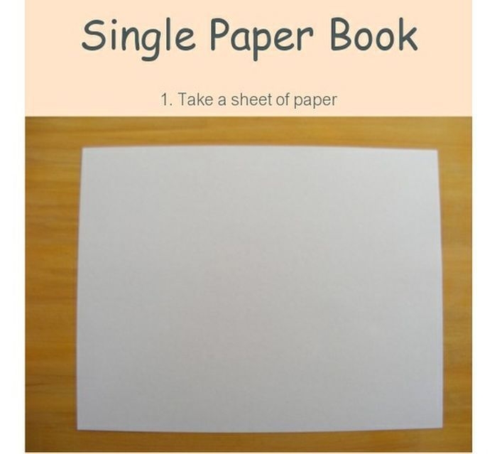 Single Paper Book