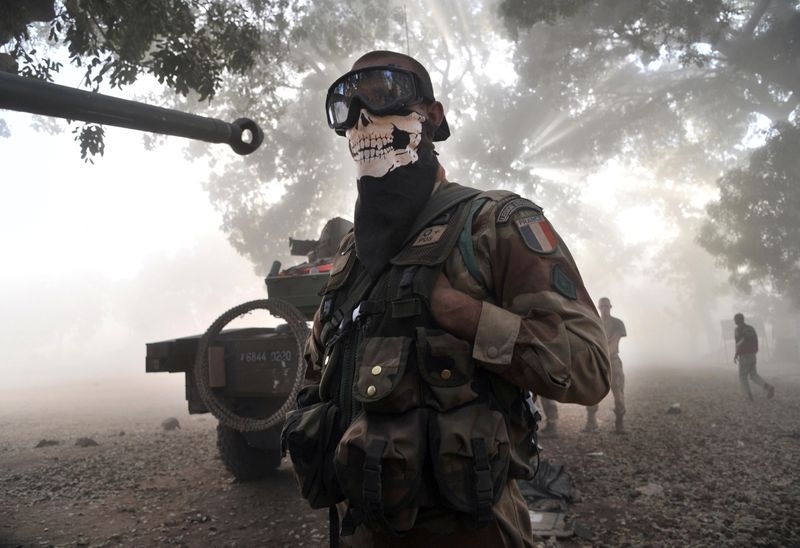 French Soldier and the Mask from Call of Duty
