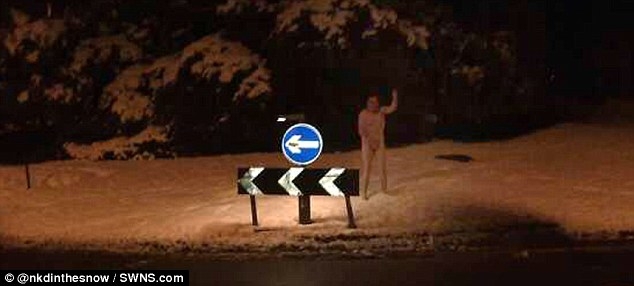 Naked People in the Snow 