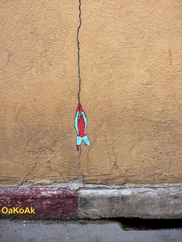 Creative Street Art by OakOak 