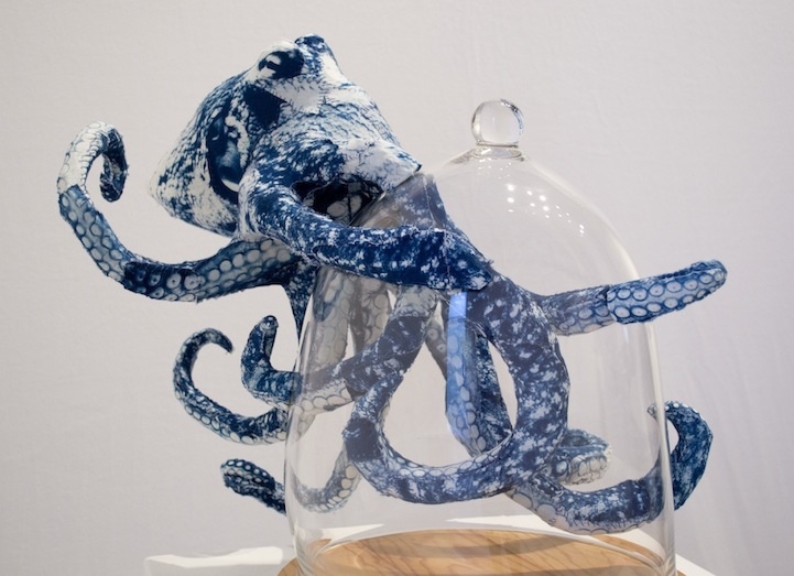 Animals Burst Through Gallery Walls and Glass Containers 