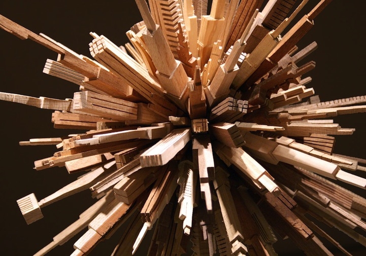 Incredible Wood-Carved Cityscapes by James McNabb 