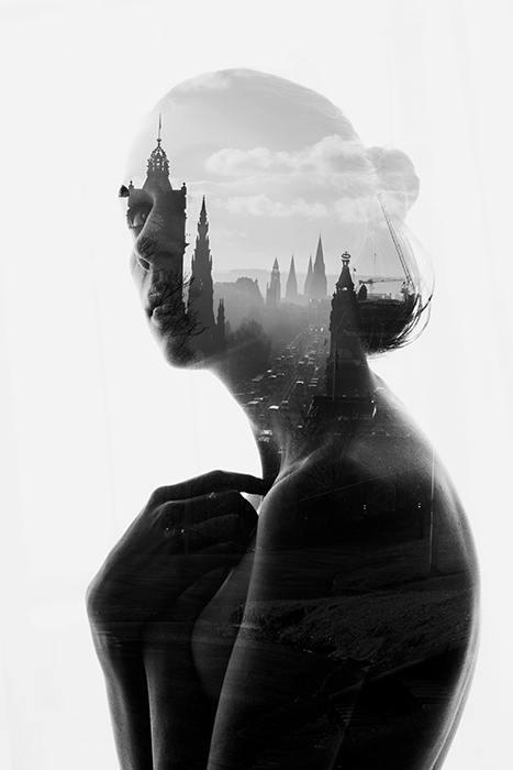 Soul-Searching Double Exposure Photography