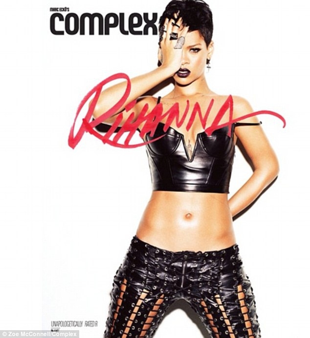 Rihanna's Super Sexy Complex Magazine 2013 Cover Pix!