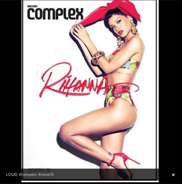 Rihanna's Super Sexy Complex Magazine 2013 Cover Pix!