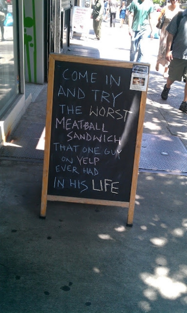 Funny Restaurant Signs 