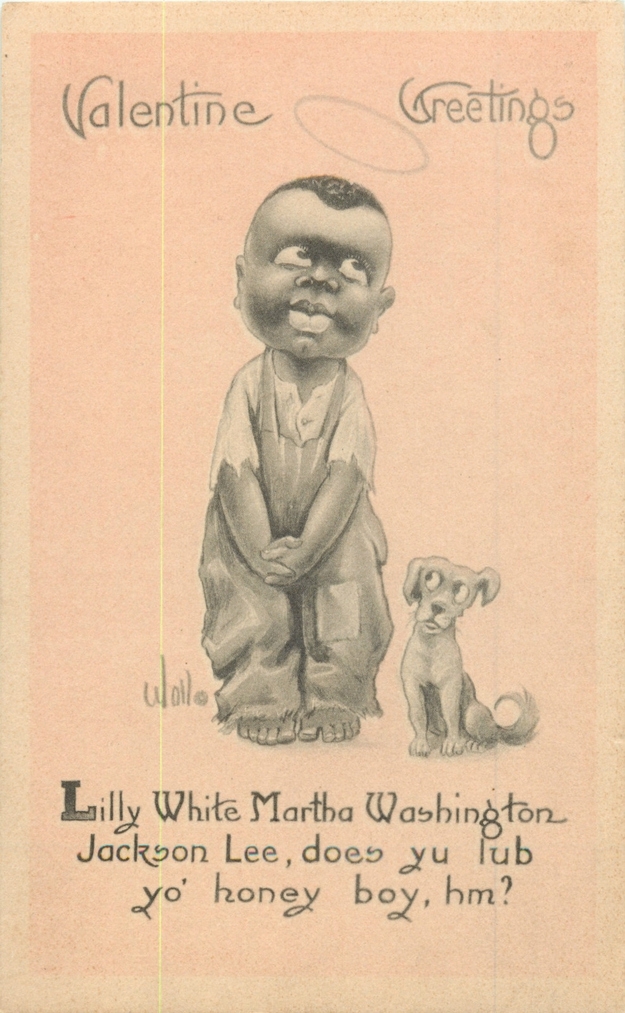 Unbelievably Racist Antique Valentine's Day Cards