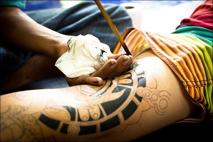 Bamboo Tattoos for Tourists