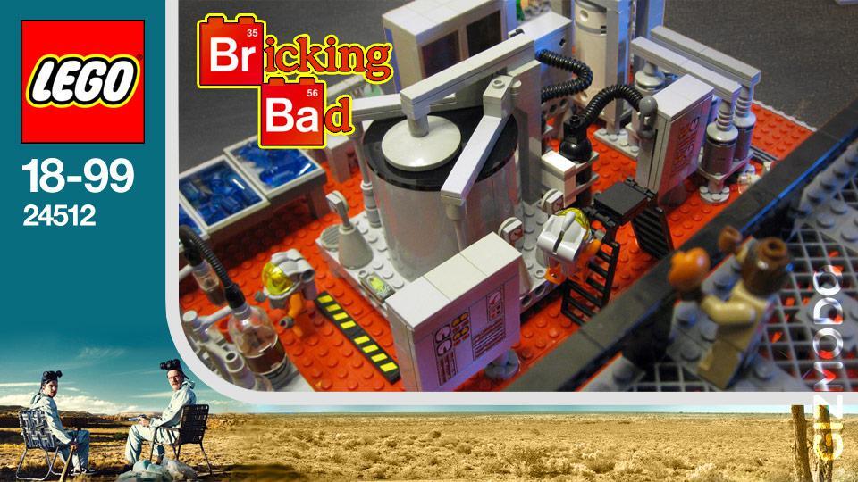 Build Your Own Meth Lab with Lego of Your Favorite Show