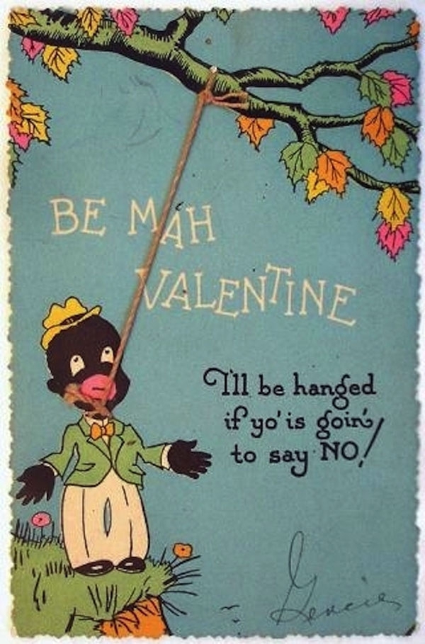 7 Shocking &amp; Racist Vintage Valentine's Day Cards