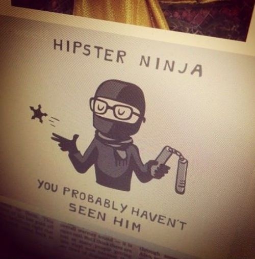 Go the Hipster Route 