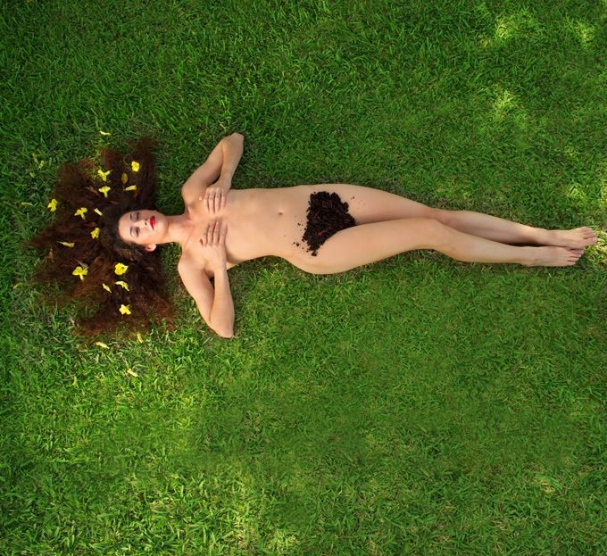 Calendar Features Scantily-Clad Women Covered In Manure