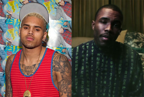 After all, Chris Brown isn't really used to picking on some one his own size