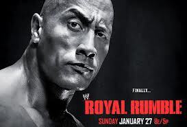 Wrestling. Yeah, it's still a Thing. WWE Royal Rumble