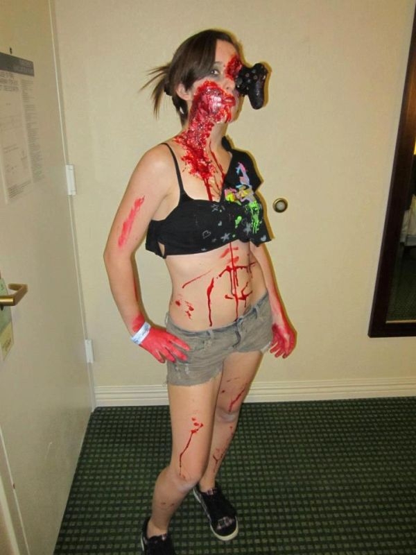 Zombie Gamer Make-up