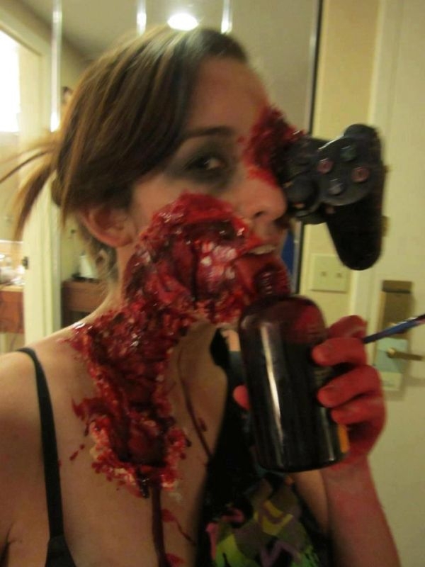 Zombie Gamer Make-up