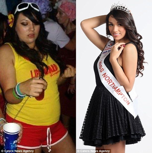 Story of Beauty Queen's Weight Loss 