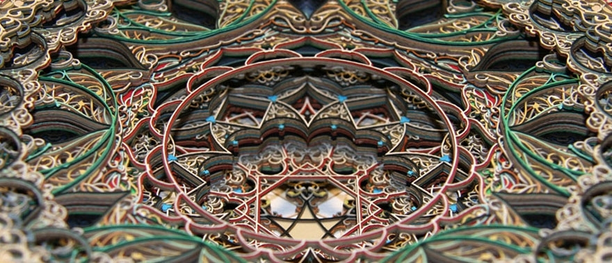 Incredible Laser Cut Paper Art by Eric Standley