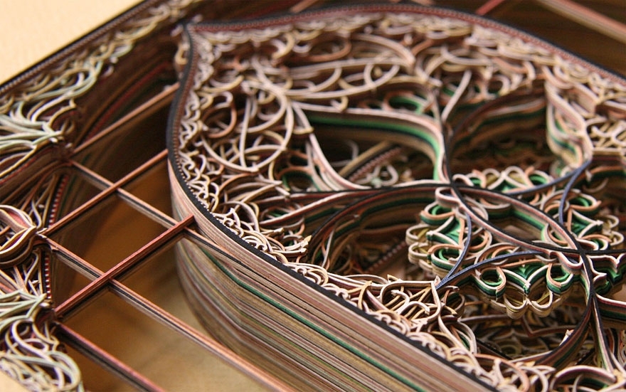 Incredible Laser Cut Paper Art by Eric Standley