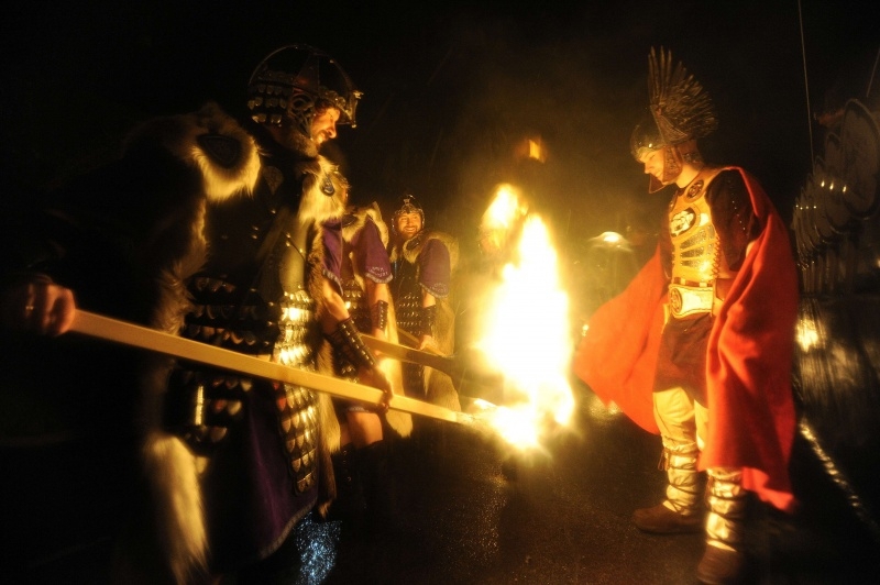 The Incredible Viking Festival "Up Helly Aa" In Scotland!